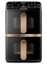 Air Fryer Frytkownica beztłuszczowa PHILIPS Ovi Dual Basket NA462:70