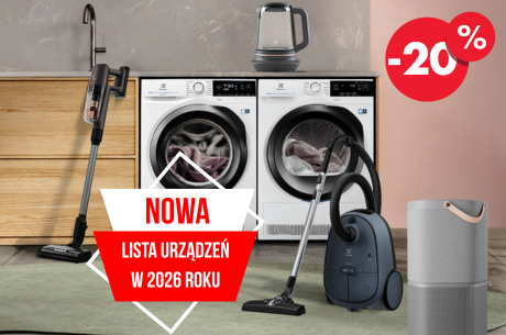 Promocja Electrolux z Panią AGD – 20% rabatu na wybrane produkty