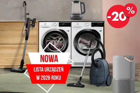 Promocja Electrolux z Panią AGD – 20% rabatu na wybrane produkty