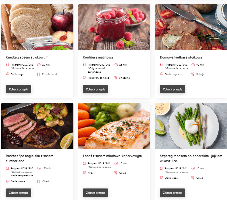 Pora na parę- przepisy na każdą porę od Amiki