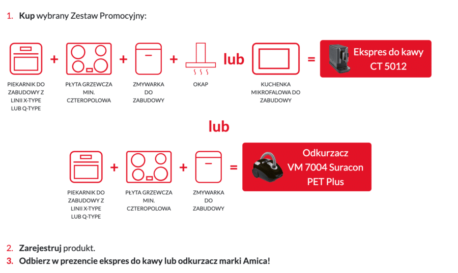 Promocja Amiki - Zestawy chodzą parami