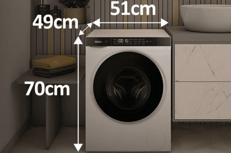 Haier Mini Wash&Dryer HWD50-BP12307U-S – najmniejsza pralko-suszarka już w sprzedaży