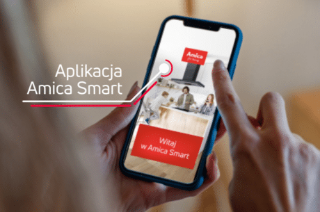 Zmywarki Amica sterowane przy pomocy aplikacji Amica Smart