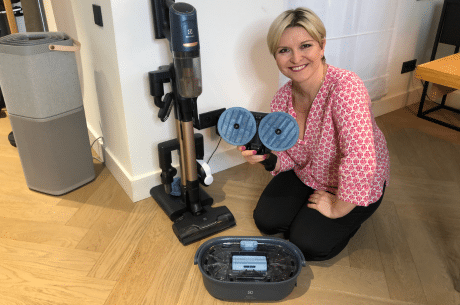 Odkurzacz bezprzewodowy Electrolux Power Hygienic 800, który świetnie myje podłogi!