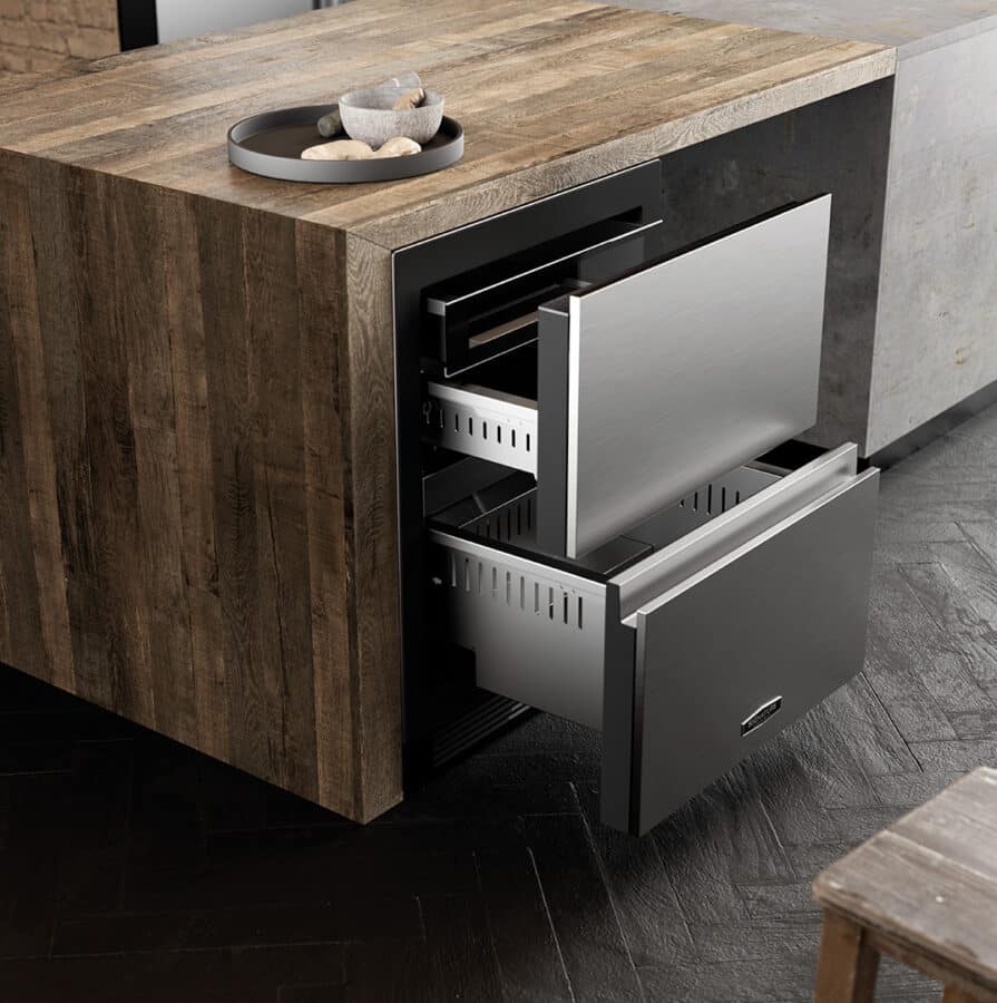 Podblatowa chłodziarka SKSUD2402E marki Signature Kitchen Suite