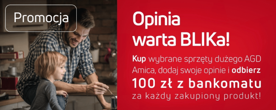 Opinia warta BLIKa - promocja od Amiki