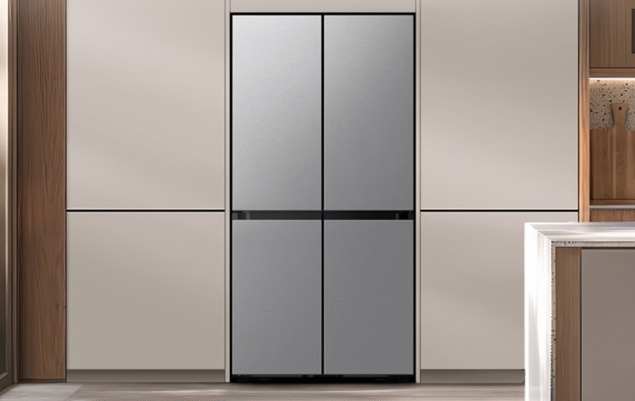 Samsung RM70F63NEREO - pierwsza na rynku lodówka do obudowy z kostkarką 1 Lodówka Multidoor Samsung RM70F63NEREO