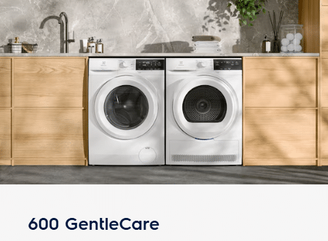 pralka i suszarka marki Electrolux serii 600 GentleCare