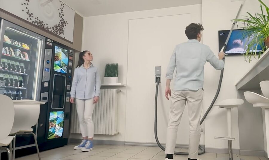 system Sense - odkurzacz centralny