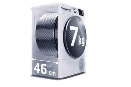 Nowe płytkie suszarki Beko